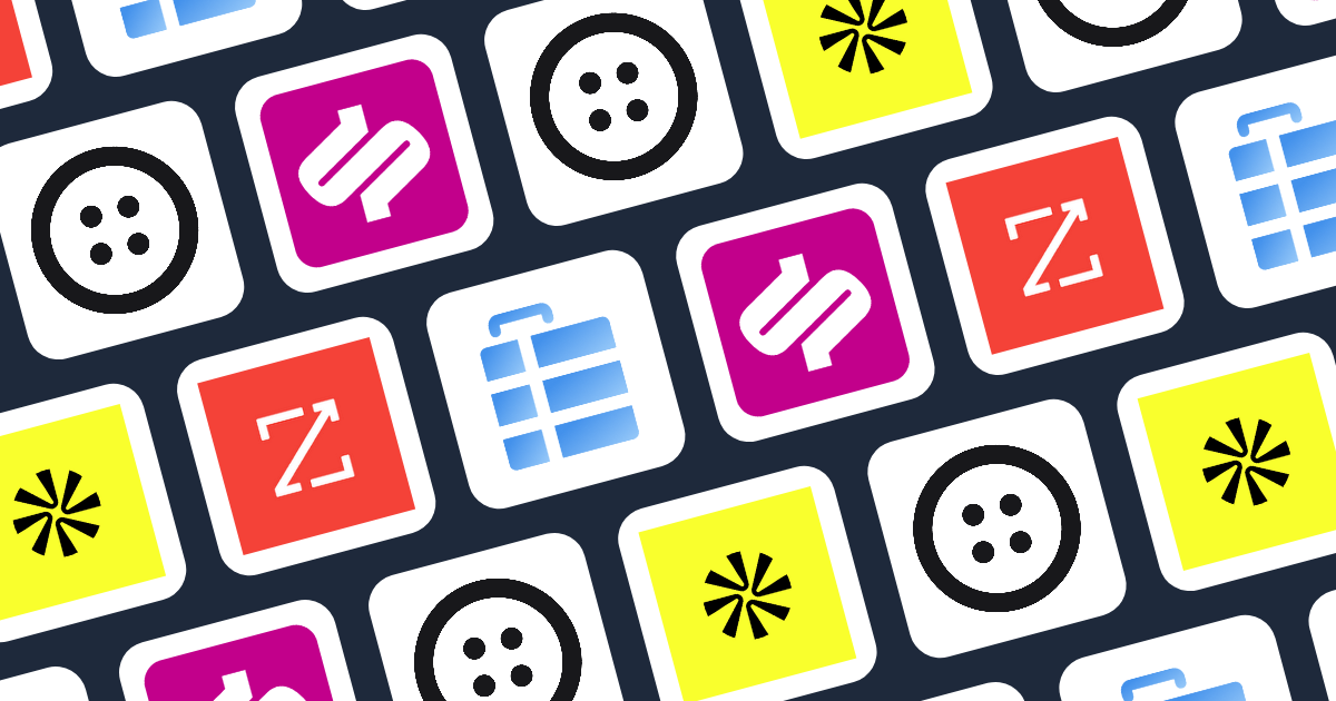 Grid of brand logos: Smooth AI, ListKit, Apollo, ZoomInfo, Buttoned.