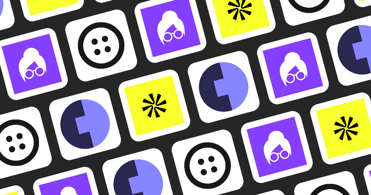 Logos of top sales intelligence tools like Apollo, Lusha, Cognism, and Buttoned