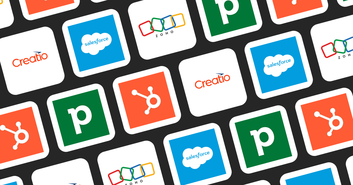Grid of top enterprise CRM tools for 2026