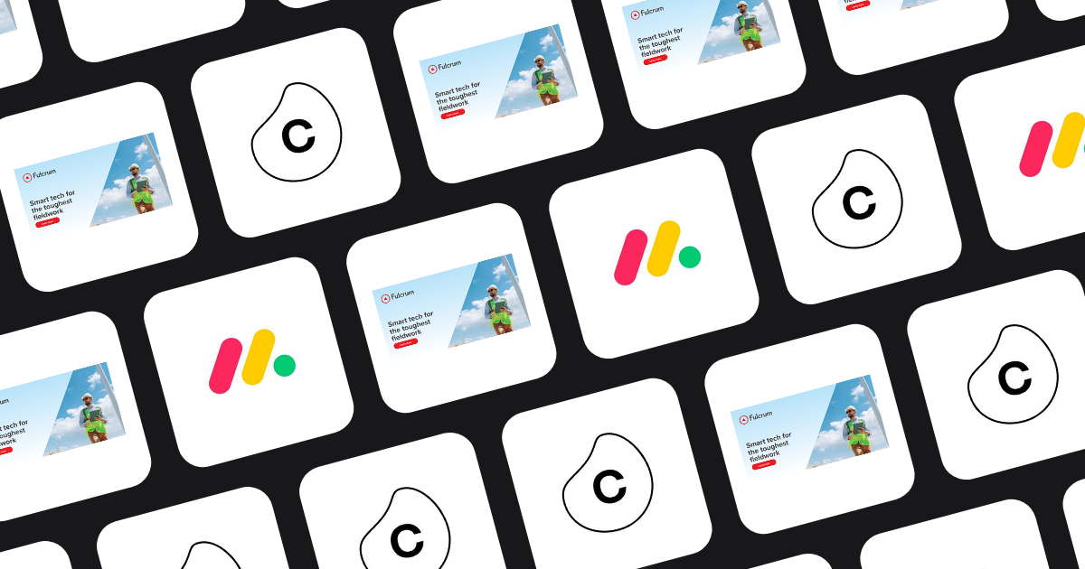 Icons representing tools for process standardization such as collaboration platforms and analytics tools